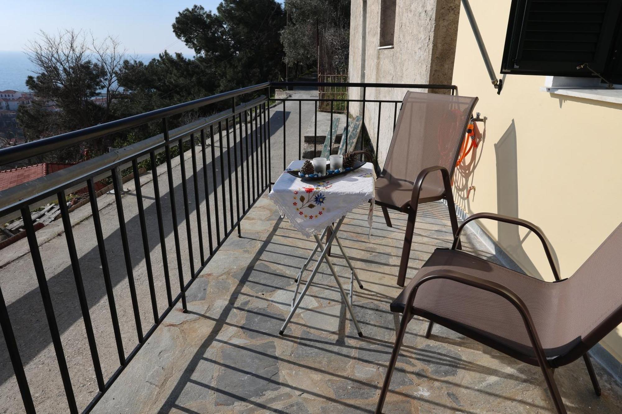 Mary'S Villas Plomari Bagian luar foto