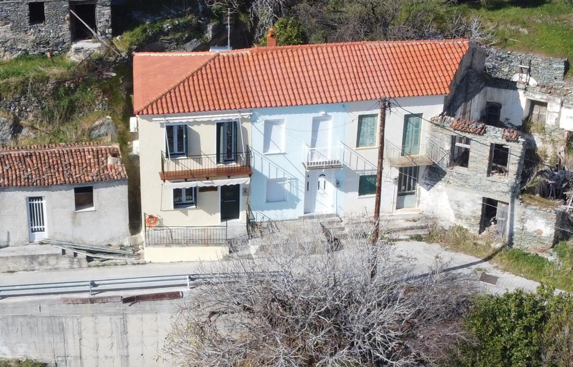 Mary'S Villas Plomari Bagian luar foto